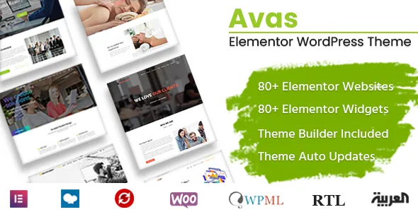 Avas - Multi-Purpose WordPress Theme nulled