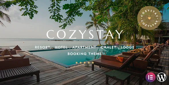 CozyStay - Hotel Booking WordPress Theme