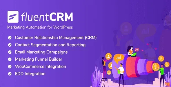 FluentCRM v2.9.24 - Marketing Automation For WordPress Free Download