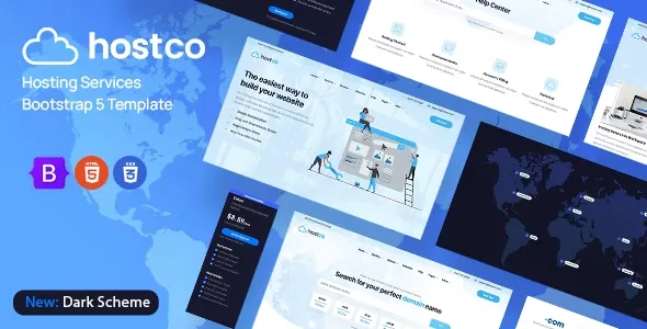 Hostco - Premium Web Hosting Template