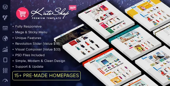 KuteShop - Multipurpose WooCommerce Wordpres Theme