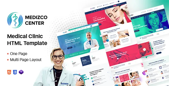 Medizco - Medical Health & Dental Care Clinic WordPress Theme