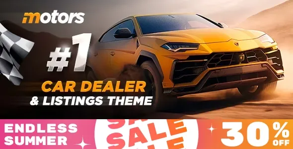 Motors - Car Dealer, Rental & Listing WordPress theme