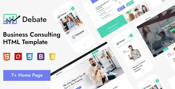 Debate - Business Consulting WordPress Theme