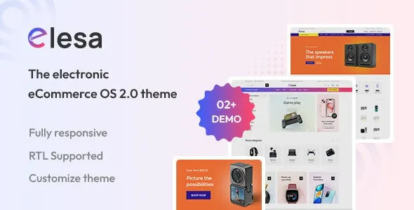 Elesa - Electronics & Gadgets Ecommerce Shopify 2.0 Theme