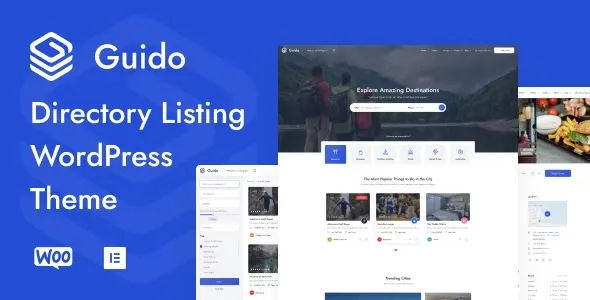 Guido - Directory Listing WordPress Theme Free Download