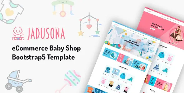 Jadusona - Baby Shop HTML Template