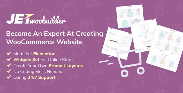 JetWooBuilder v2.1.14 - WooCommerce Addon for Elementor Nulled