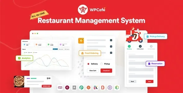 WP Cafe v2.2.25 - Restaurant Reservation, Food Menu & Food Ordering for WooCommerce Nulled