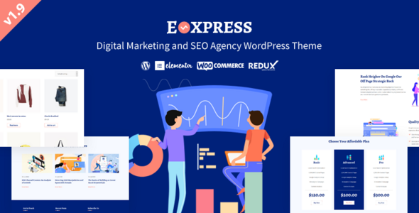 Eoxpress _ Marketing Agency WordPress Theme - Themeexplore