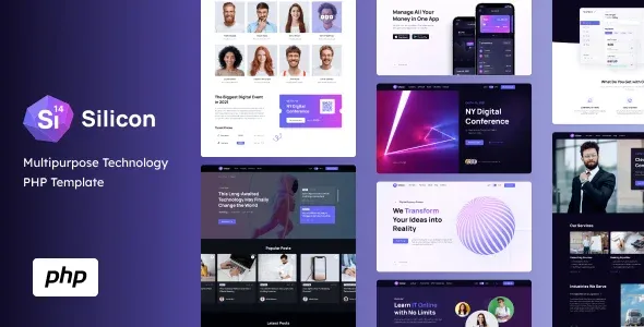 Silicon – PHP Multipurpose Business & Technology Template