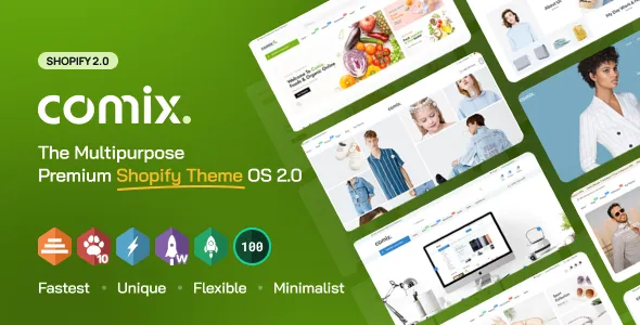 Comix – Multipurpose Shopify Theme OS 2.0