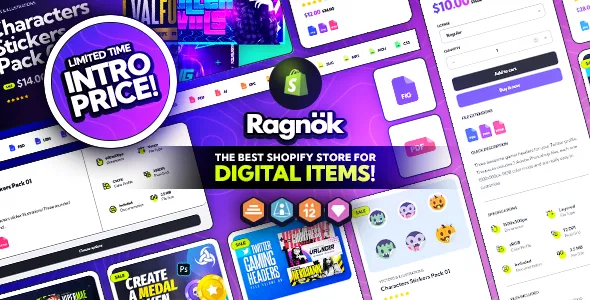 Ragnok – Shopify Theme for Digital Items