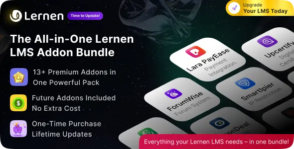 BundleFlow – Addon Bundle For Lernen LMS