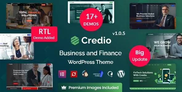 Credio – Business and Finance WordPress