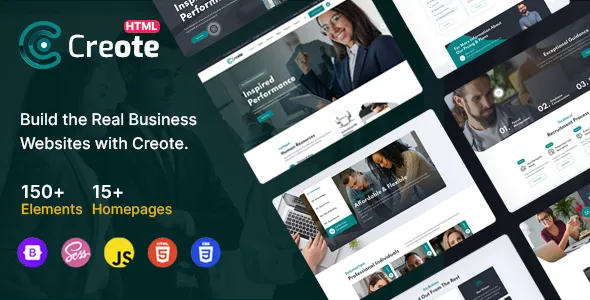 Creote - Corporate & Consulting Business WordPress Theme