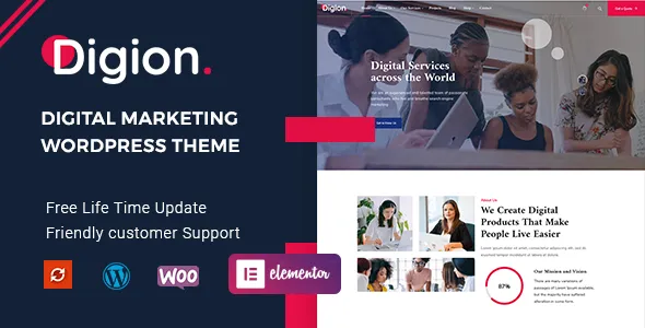 Digion – Online Digital Marketing WordPress Theme