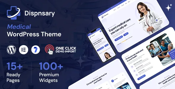 Dispnsary – Medical WordPress Theme
