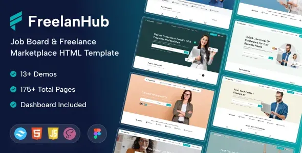 FreelanHub – Job Board & Freelance Marketplace HTML Template