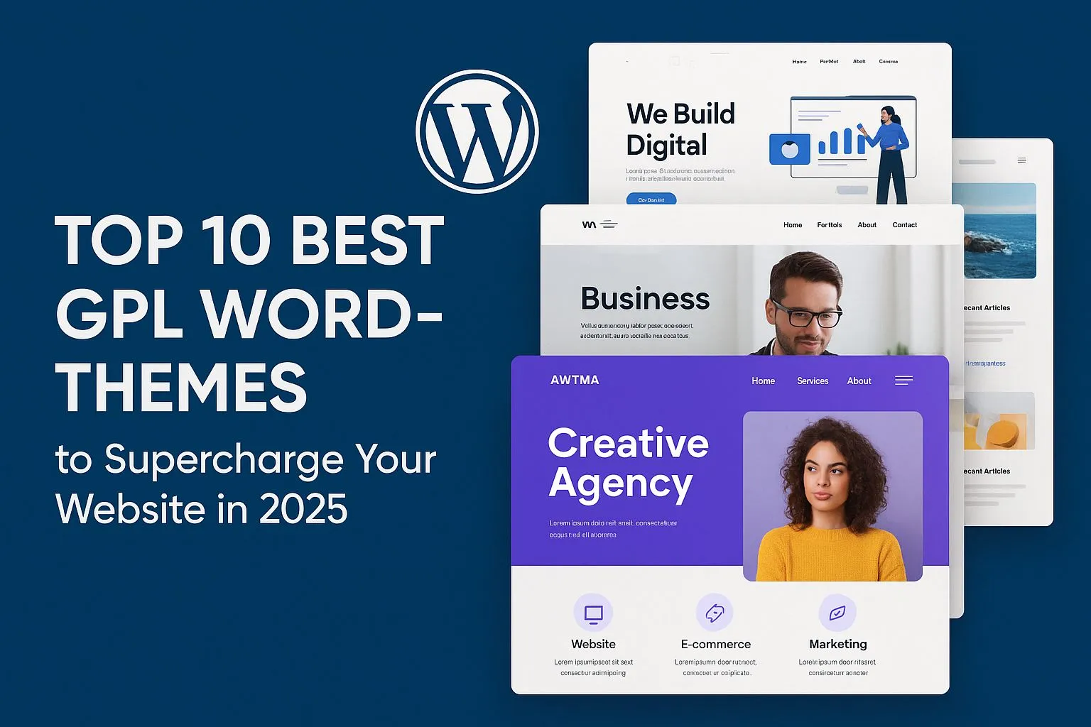 Top 10 Best GPL WordPress Themes to Supercharge Your Website in 2025