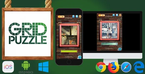 Grid Puzzle – HTML5 Game Phaser 3