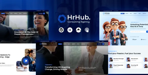 Hr Hub – Human Resources Agency WordPress Theme