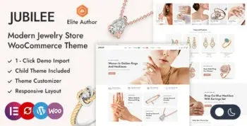 Jubilee – Jewelry Store WordPress WooCommerce Theme