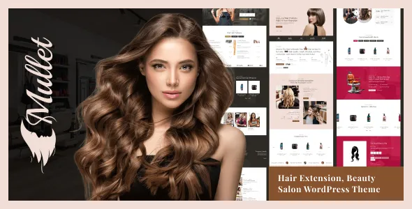 Mullet – Hair Extension & Beauty Salon WordPress Theme