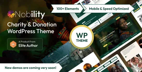 Nobility – Charity Nonprofit Multipurpose WordPress Theme