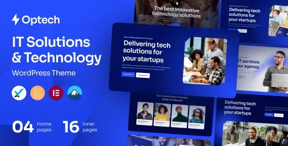 Optech – IT Solutions and Services WordPress Theme