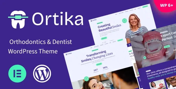 Ortika – Dentist & Orthodontics WordPress Theme