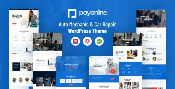 Payonline – Online Payroll and HR Software WordPress Theme