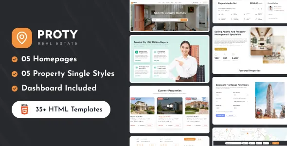 Proty – Real Estate HTML Template