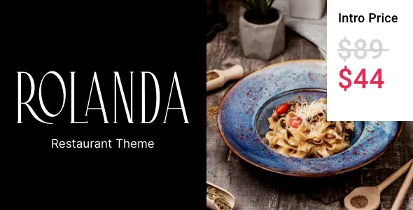Rolanda – Restaurant WordPress Theme