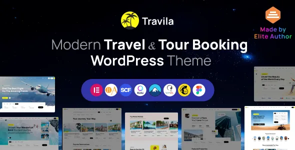 Travila – Travel Booking WordPress Theme