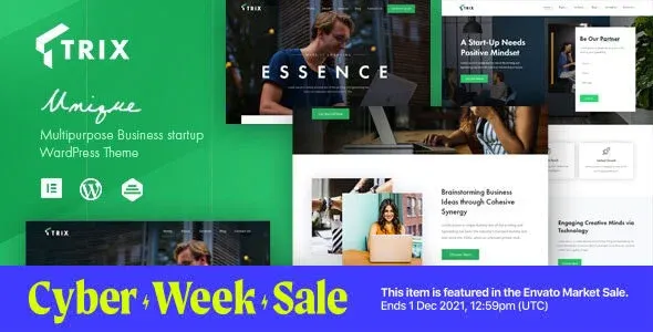 Trix – Startup Business Wordpress Theme