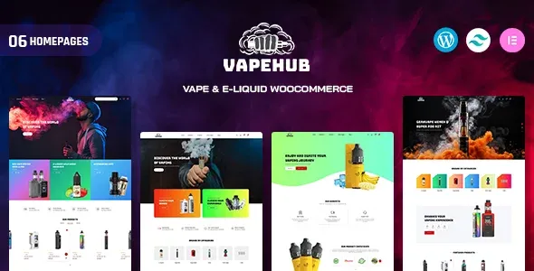 Vapohub – Vape & E-Liquid WooCommerce Theme